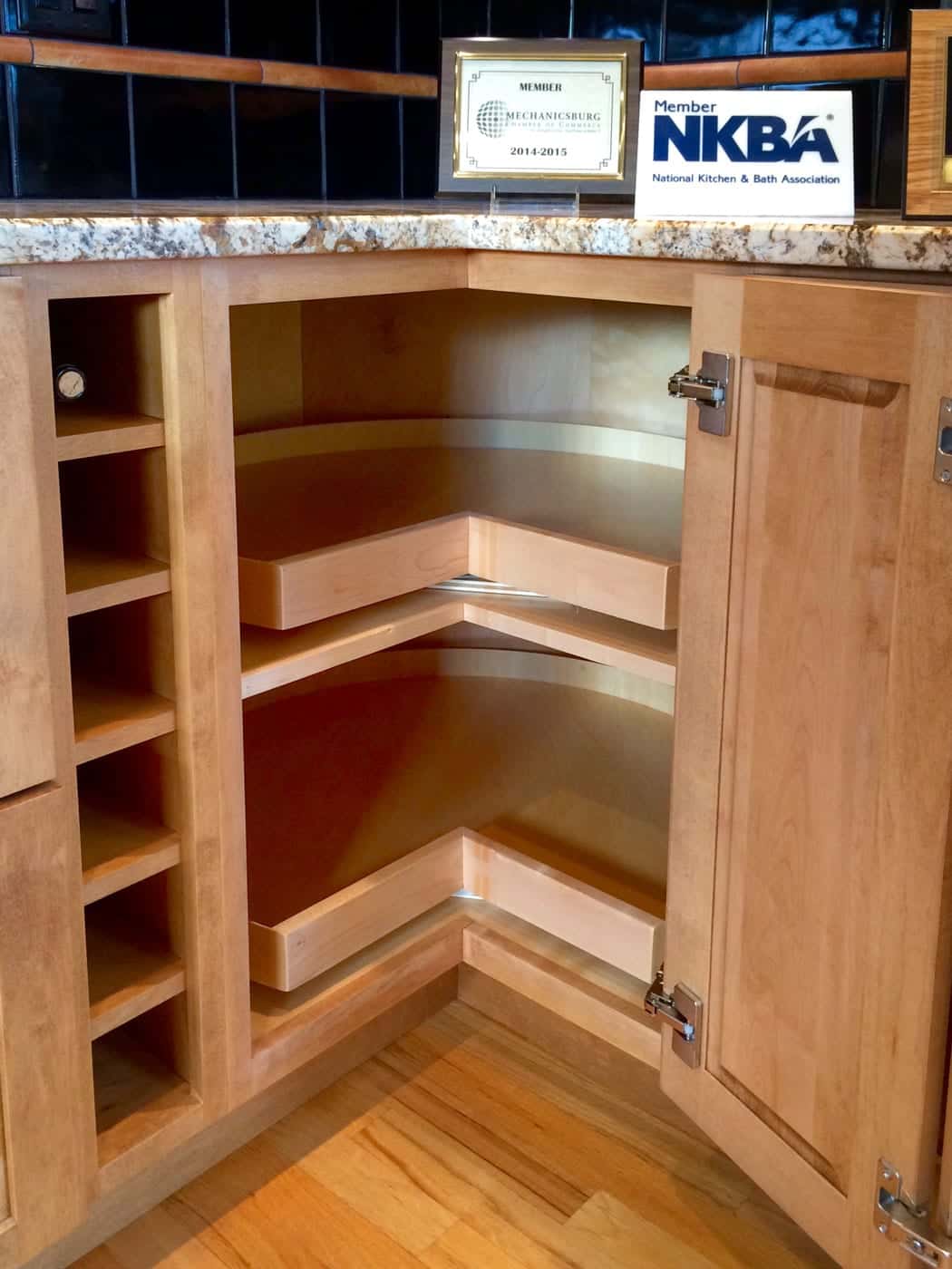 5 Solutions For Your Kitchen Corner Cabinet Storage Needs 