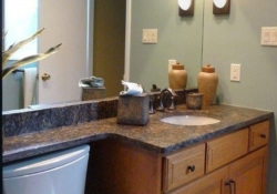 Harrisburg PA Small Transitional Bathroom | Mother Hubbards Custom Cabinetry