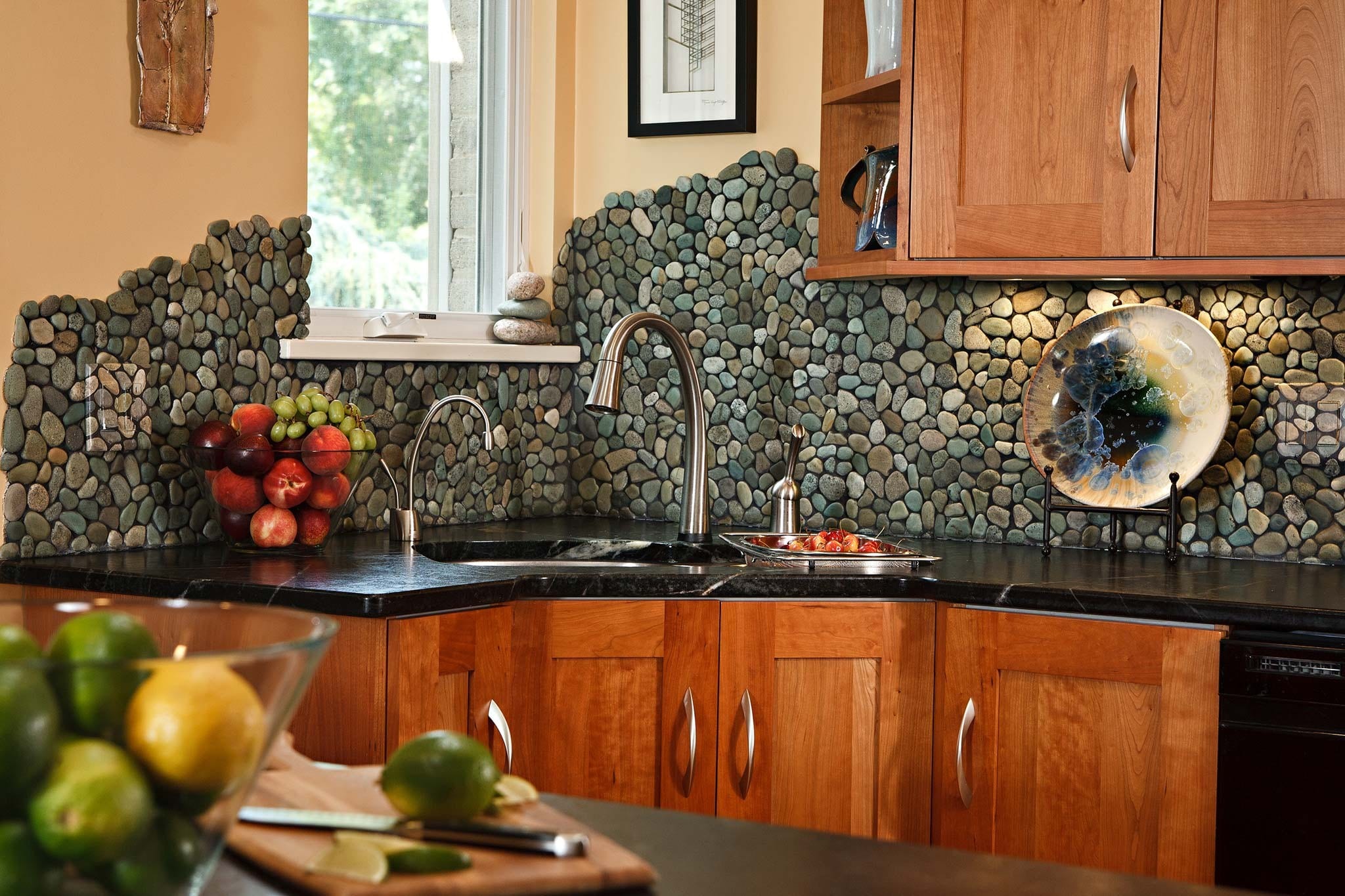 New Cumberland PA Eclectic Kitchen | Mother Hubbards Custom Cabinetry