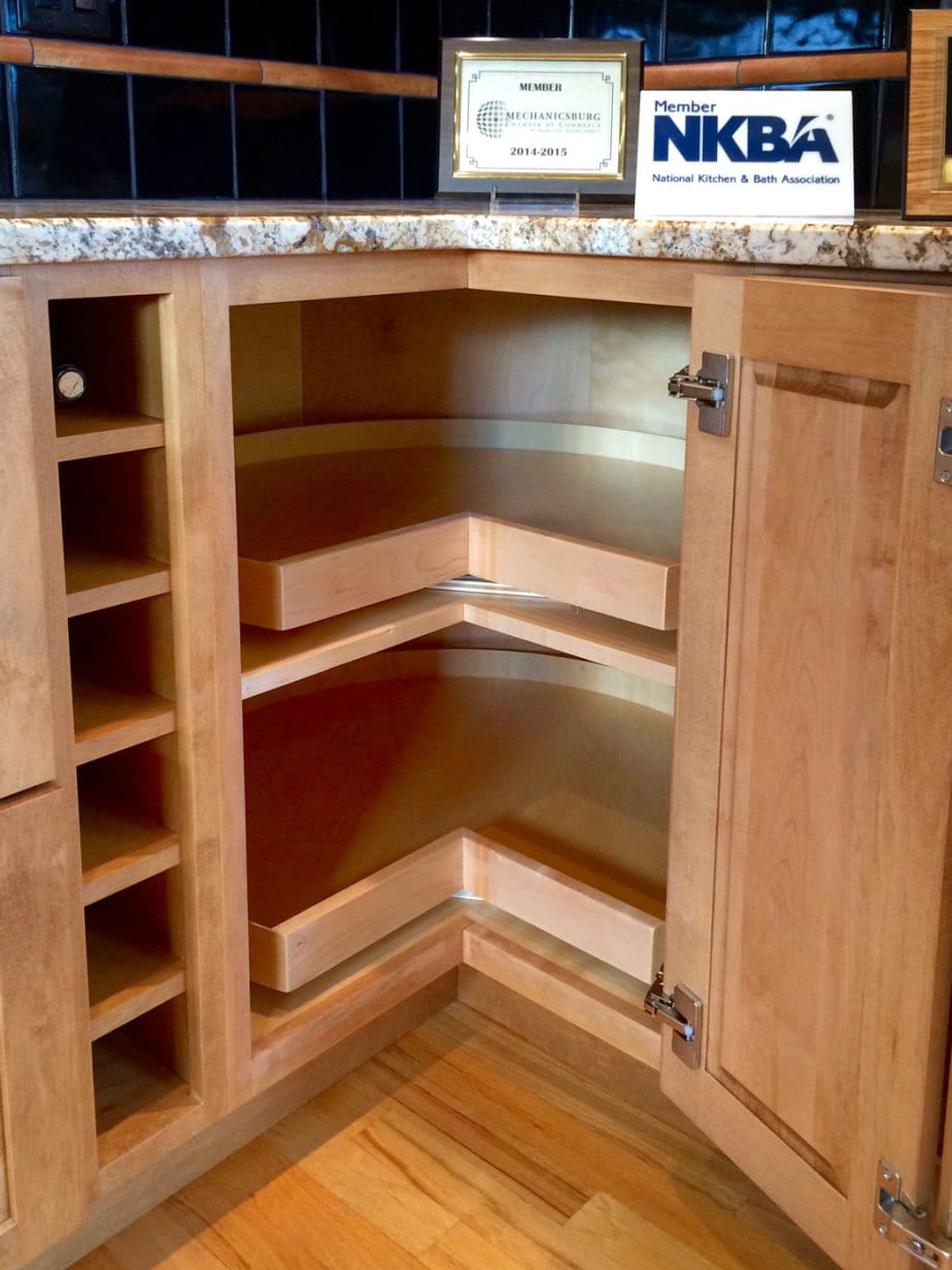 5 Solutions For Your Kitchen Corner Cabinet Storage Needs.