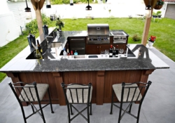 NatureKast - Backyard Oasis with Raised Bar