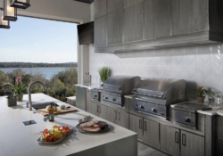 NatureKast - Riverside Outdoor Kitchen with Prep Island
